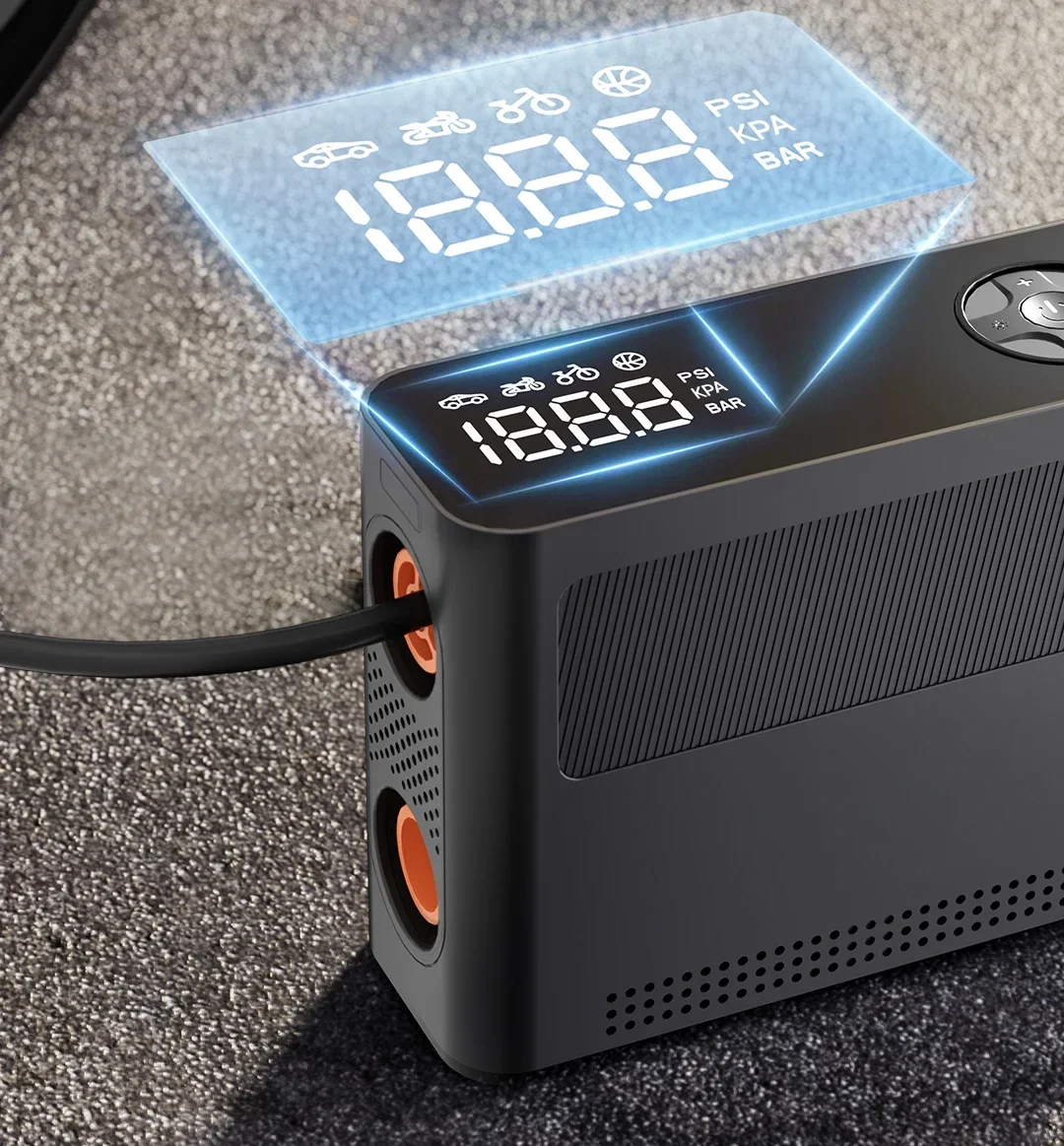 

Morpilot Cord Corded Cordlesss Inflador Neumatico Compresor Smallest Gonfleur Pneus Shenzhen Electrical Car Air Pump