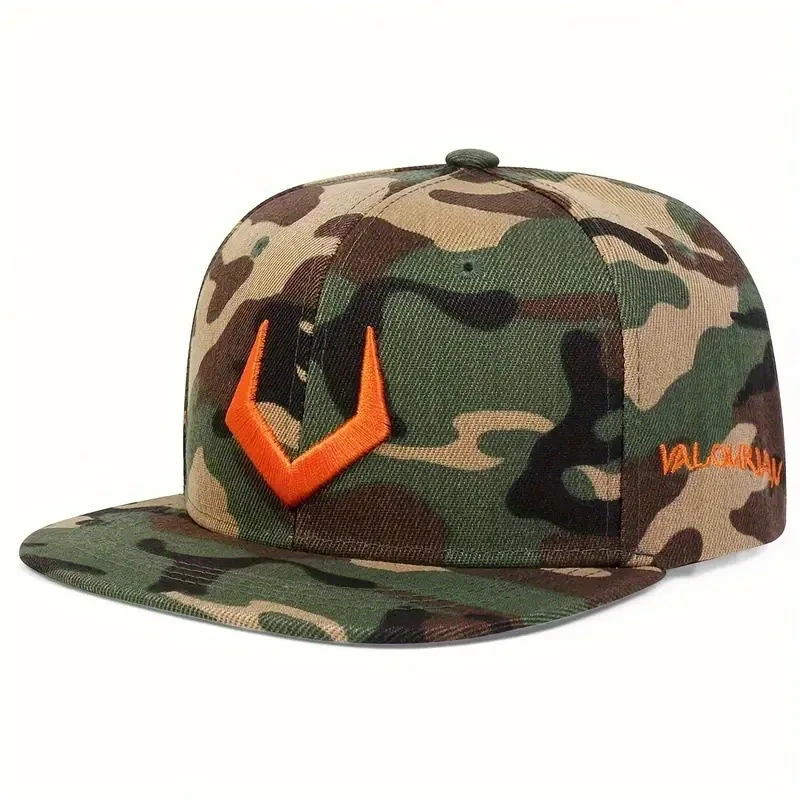 High quality Unisex Simple grey V 3D pierced Embroidery Bill Hip-Hop Hats Outdoor Adjustable Casual Baseball Caps Sunscreen Hat - view 4
