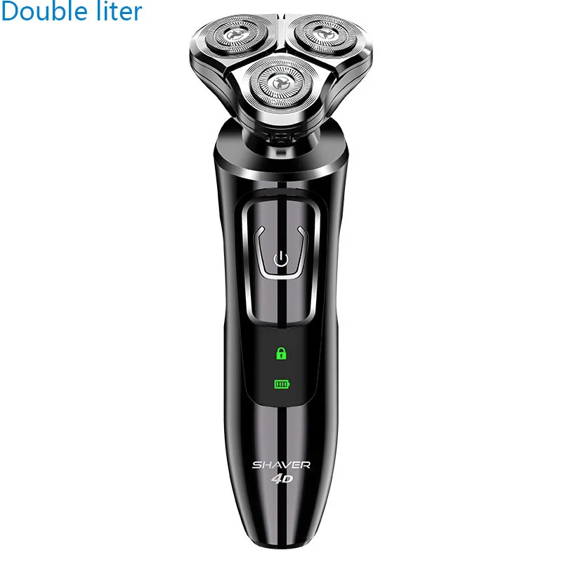 

Double Liter Men'S New Electric Shaver Rechargeable Male Razor Sucking Device