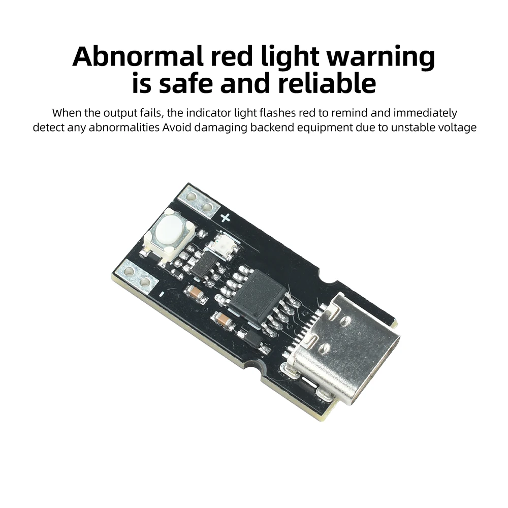 1-5 Stück Einstellbares Spannungsmodul PD QC Stromversorgung 5-20V mit Speicherfunktion LED-Anzeigen für Elektroniktests – Detail 5