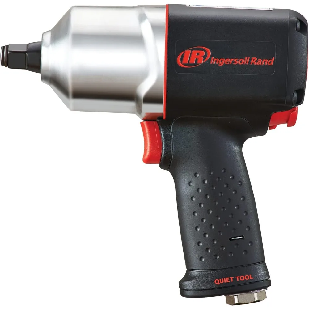 Ingersoll Rand 2135QXPA Half-Inch Quiet Air Impact Wrench with 1100 ft-lbs Torque for Nut Removal