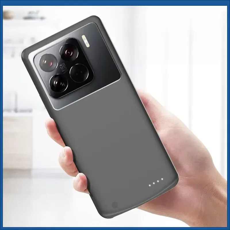 External Smart Battery Charger Case for For Xiaomi 15 /15Pro/15Ultra Portable Power bank Shockproof Battery Charging Cover