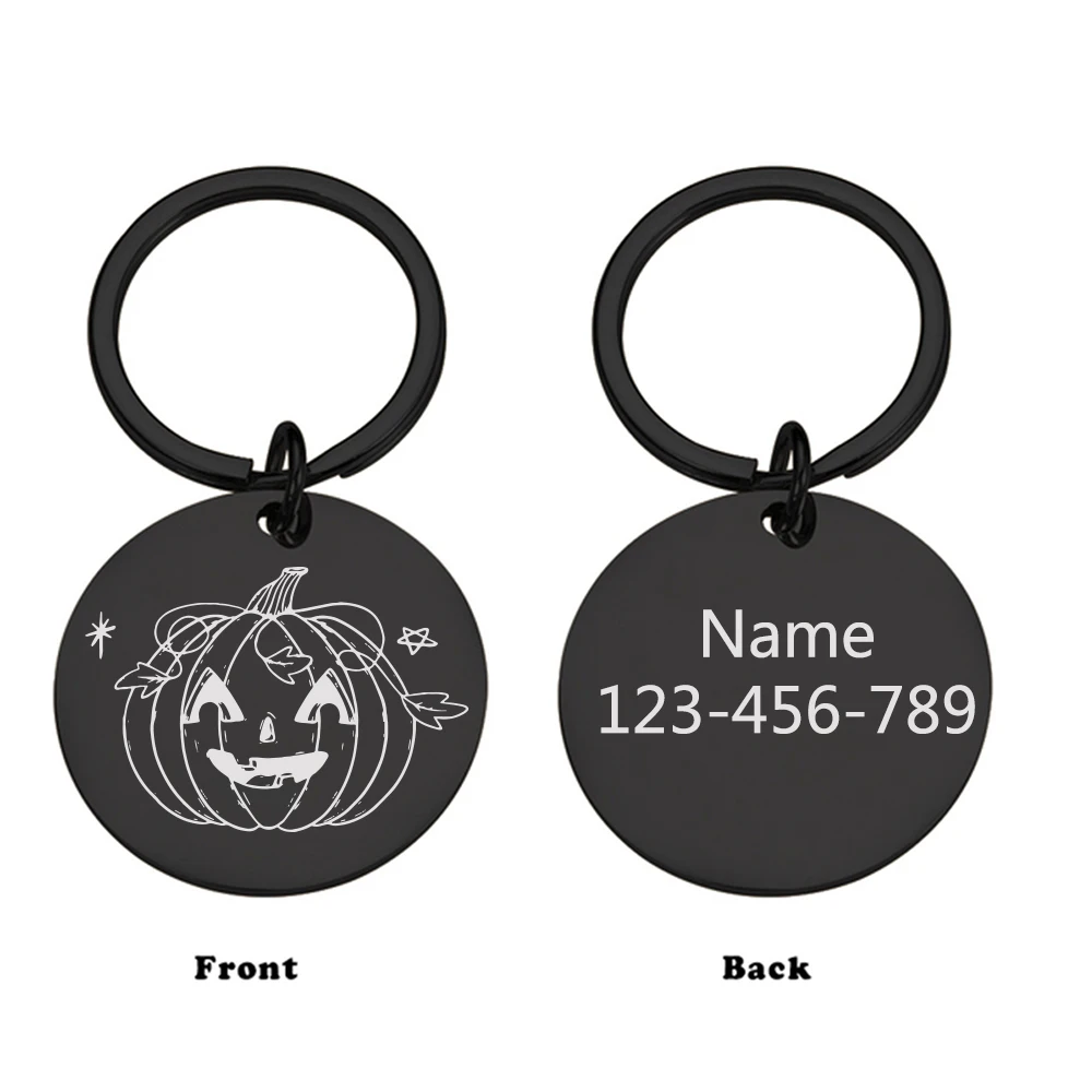 1 pc cool Halloween pumpkin head Customized Name Personalize
