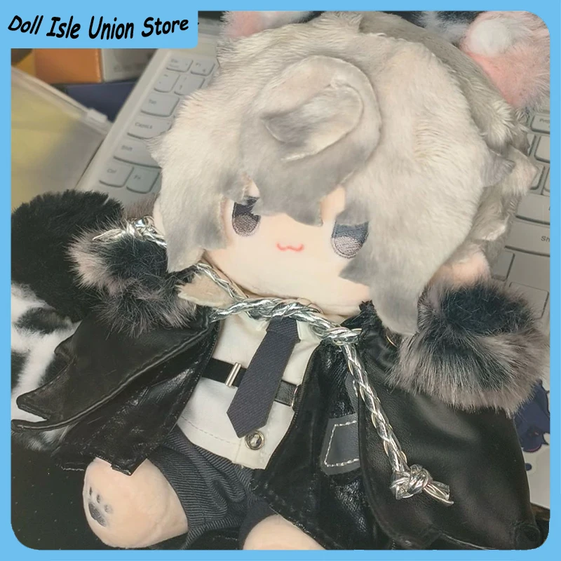 

Game SilverAsh Arknights Attribute 20cm Cotton Doll Plush Stuffed Toy Cosplay Anime Gift Dress Up Plushie