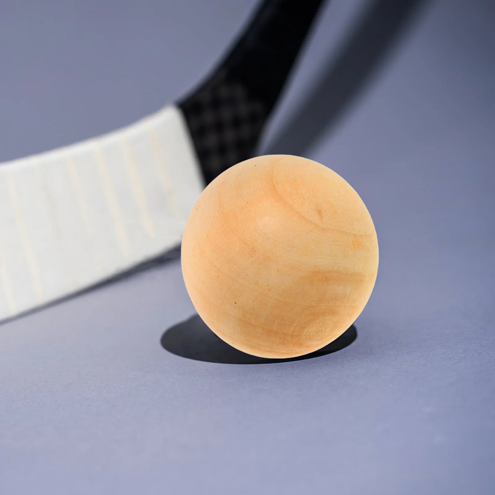 

Wooden Hockey Ball Accessories Field Balls Game Diy Craft Toy Equipment Practice Plain