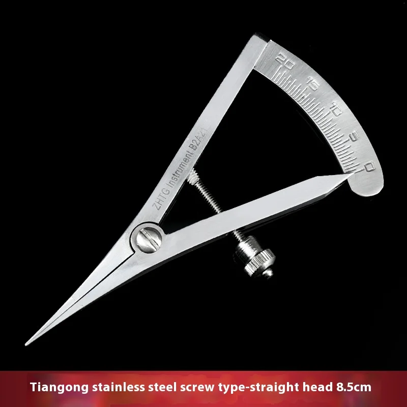 Double eyelid surgical instrument buried thread positioning designer ophthalmology compass ruler measuring tool 1PCS