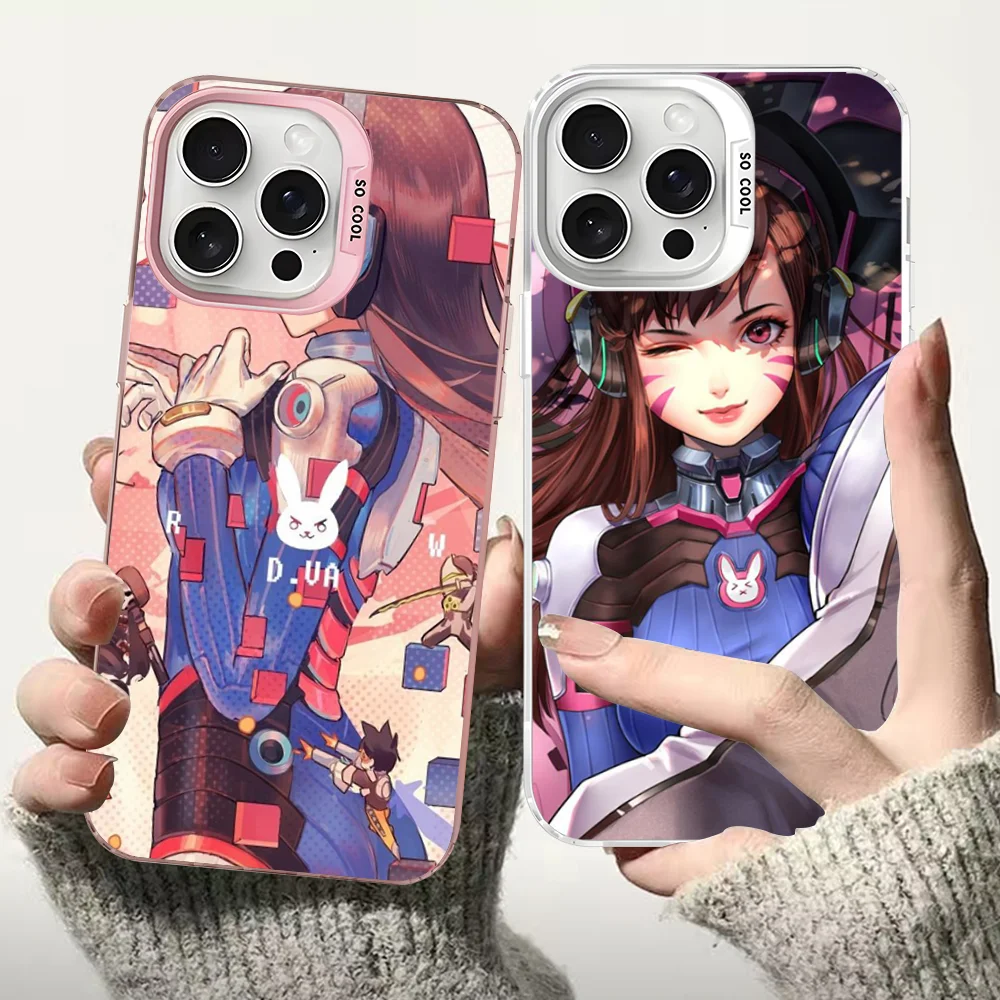 

O-Overwatchs Game Phone Case For iPhone 16 15 14 13 12 11 Pro Max X XR XSMAX Matte Shockproof Back Cover