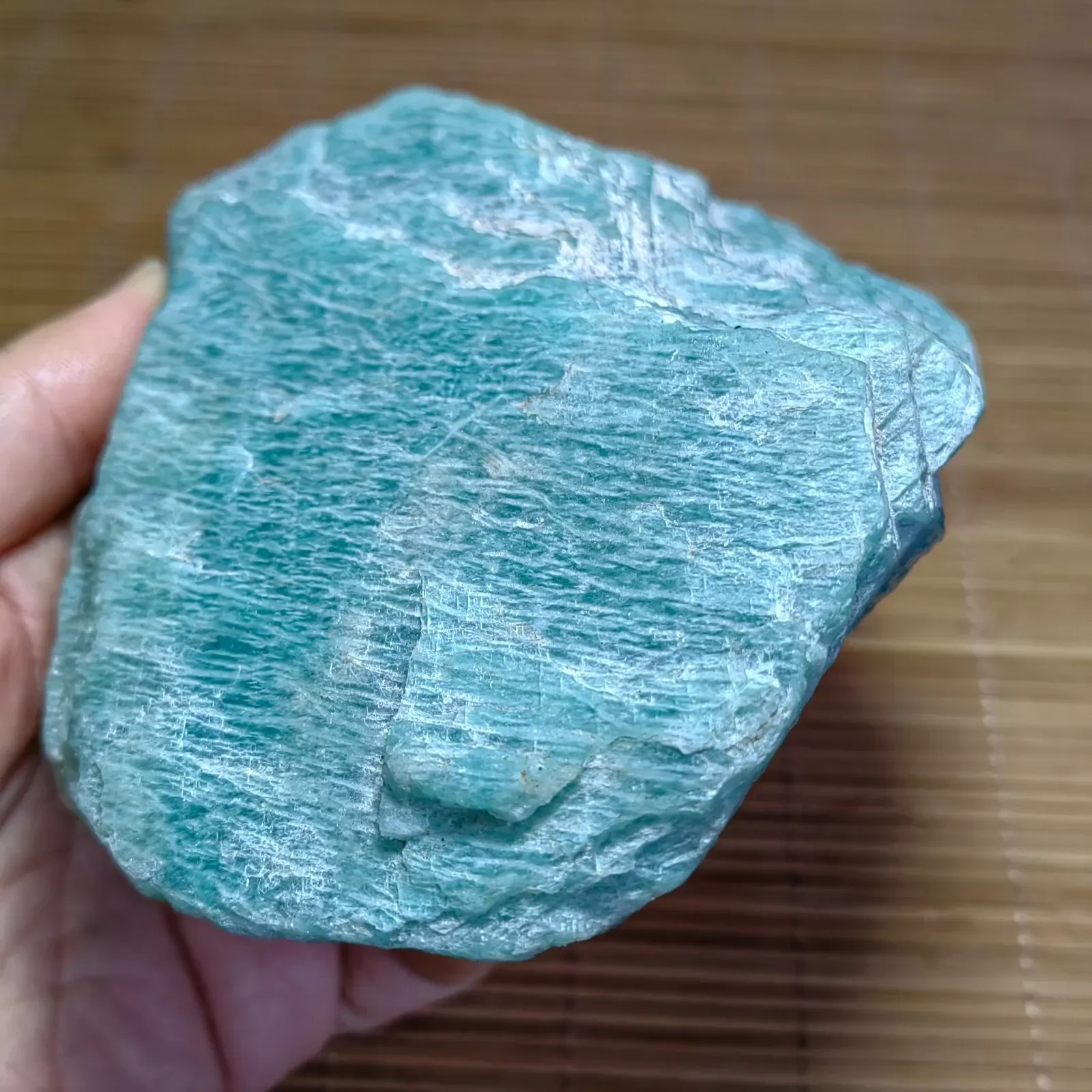 Beautiful Natural Crystal Amazonite Stone Specimens Healing