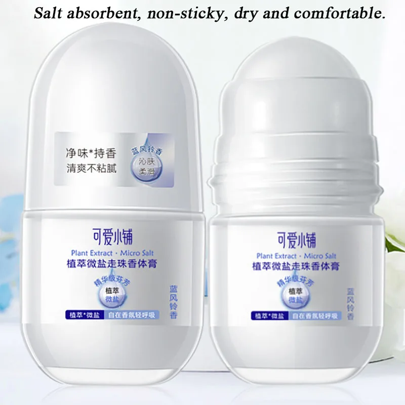 Dépistolet ant Roll-on Unisexe, Extraction de Plantes, sexuellement Durable, Sous les Aisselles, Non Collant et ReLabels