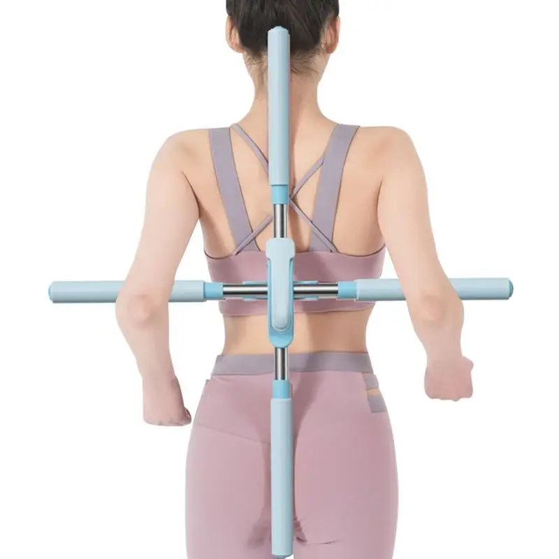 

Posture Corrector Exercise Sticks Retractable Design Strong Yoga Pole Back Brace Posture Corrector For Adult And Child