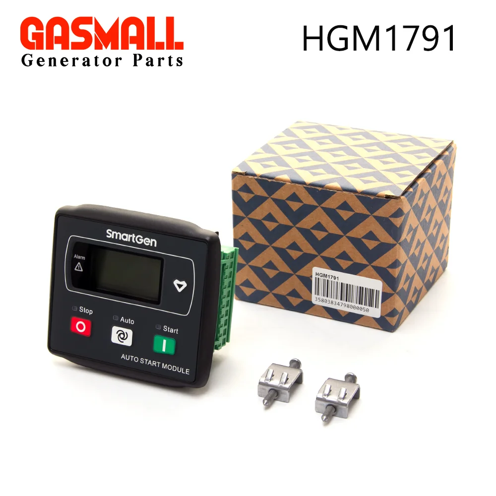 

Контроллер генератора Smartgen HGM1791 Электронный модуль автоматического запуска Дизельная генераторная установка Запасные части