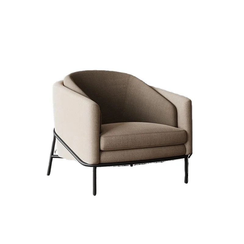 Light luxury negotiation table and chair combination leisure sofa hotel business leisure chair office sofa reception sofa