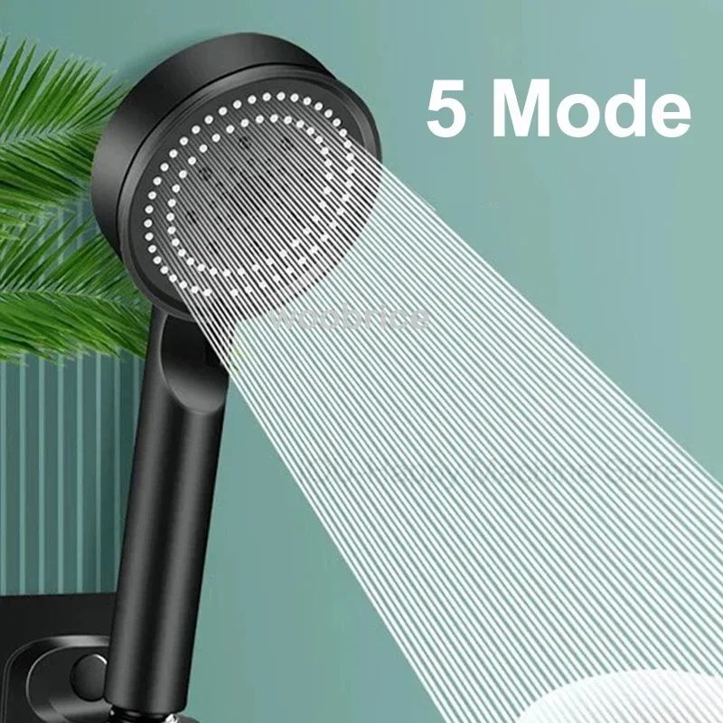 Strong Current Shower Head Powerful High Pressure Water Saving  Adjustable High Pressure Shower Head Bathroom Accessories