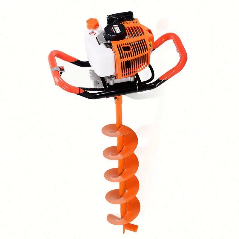 Agriculture digging machine manual earth soil auger