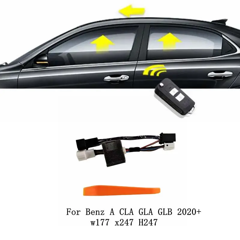 

automatic window lifter one-button glass Smart window closer For Mercedes-Benz 2019 2020 2021 A B Class CLA GLA GLB AMG