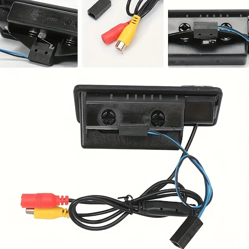 for BMW Trunk Handle Rear View Backup Camera for X1 X3 E39 E53 E82 E88 & More - Fisheye Lens with Starlight Night Vision