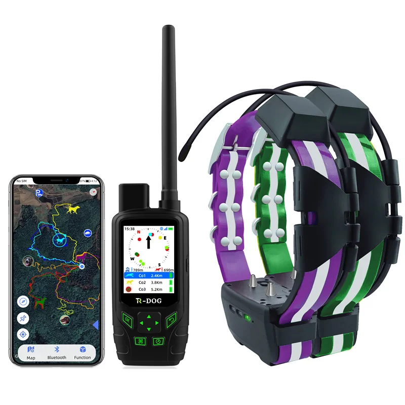 حزمة طوق نظام تتبع الكلاب Alpha 200i/T 5، طوق تعقب GPS