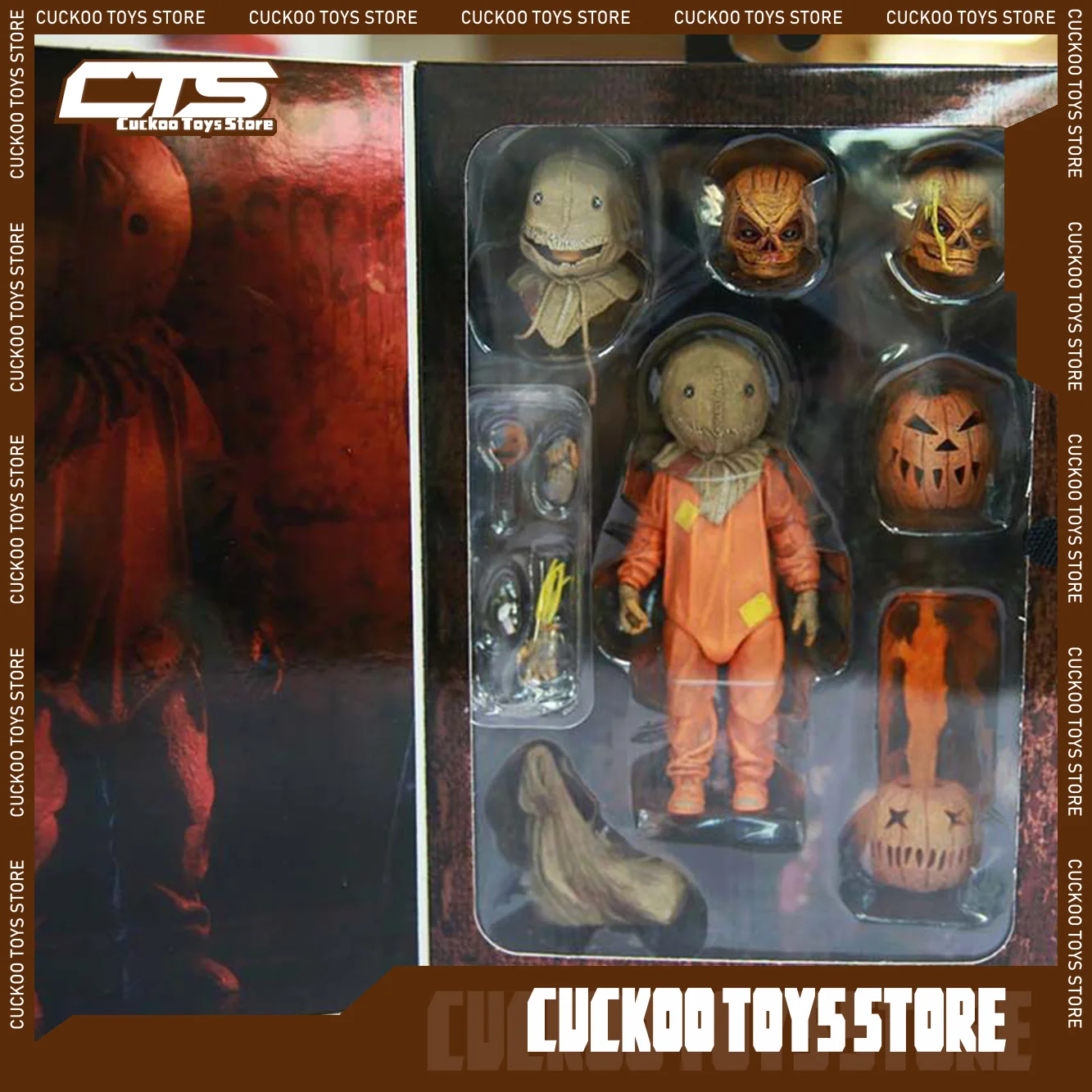 

В наличии Neca Trick 'R Treat Sam шарнирная фигурка игрушки модель ужасов игрушка Хэллоуин Кристина подарки куклы детские игрушки подарки
