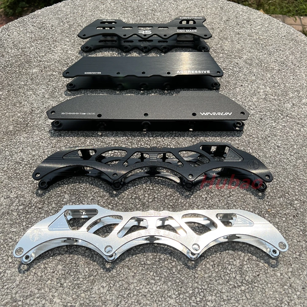 

Roller Skate Rack 3*90/100/110/125mm 4*90/100/110mm 5*76mm Speed Skating Skates 3/4/5 Wheels Aluminum Skate Base Frame Bracket