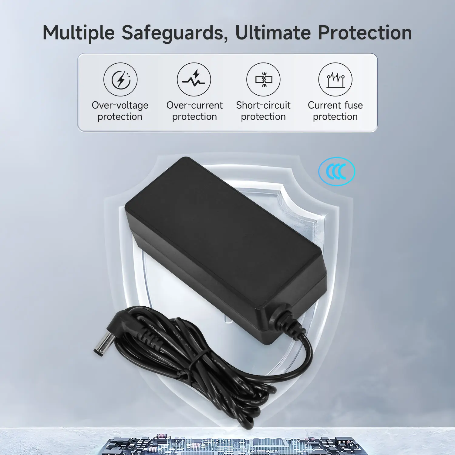 Jetson DC Power Supply Adapter 19V 2.37A Port 5.5-2.5mm US EU Plug