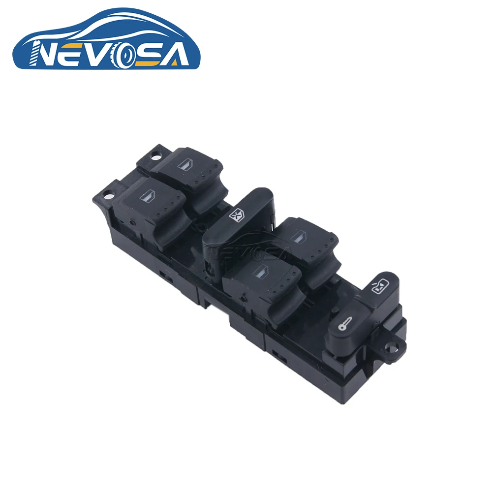 NEVOSA 7M3959857D For VW Sharan 2004 2005 2010 Seat Alhambra Electric Master Power Window Control Lifter Switch Car Glass Button