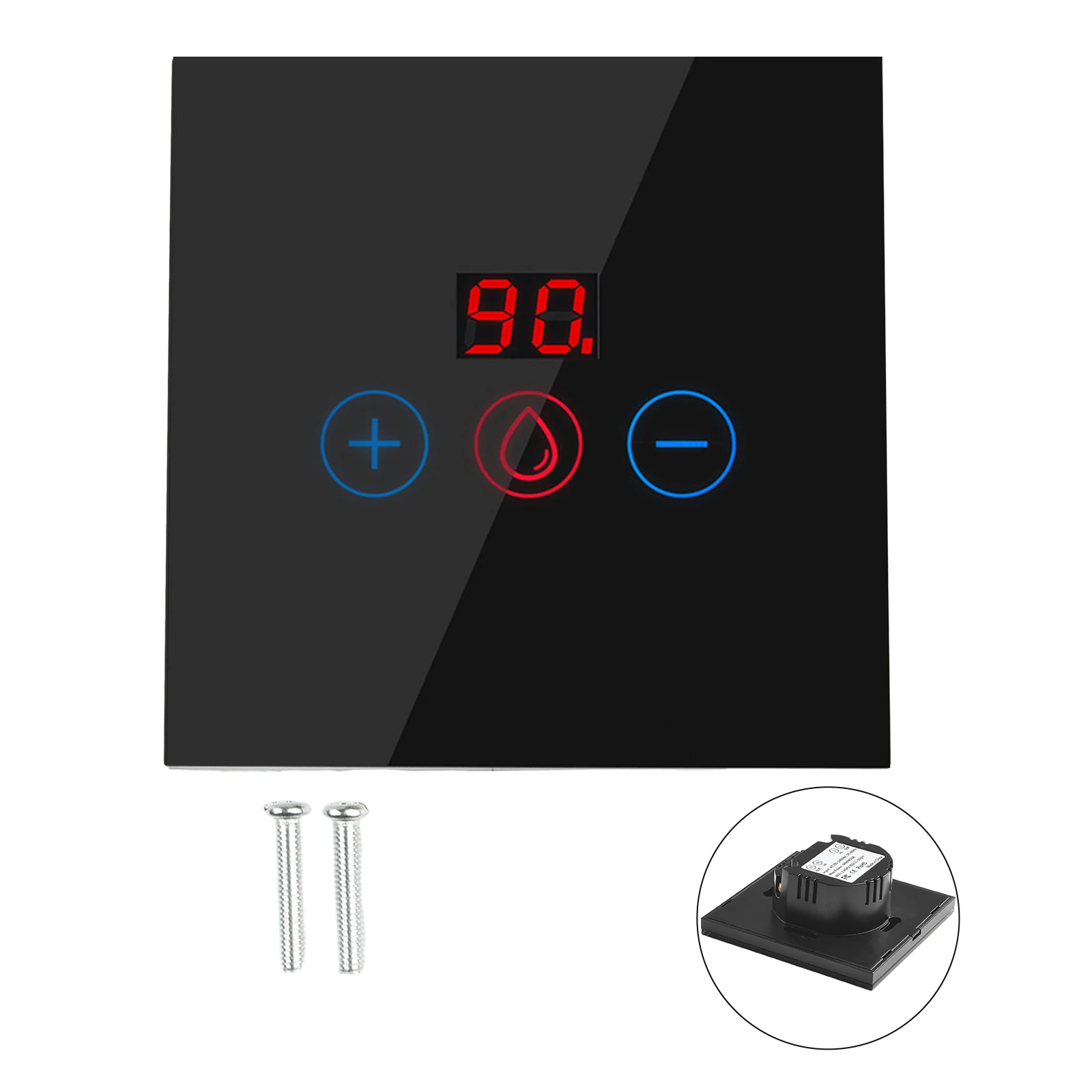 Efficiently Monitor Your Power Use 20A WiFi for enabled for immersion Heater Timer With Intuitive Touch Interface And Scheduling