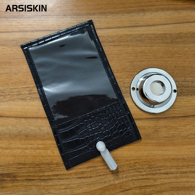 

PU Leather Anti Camera Phone Bag No Photography Allowed Phone Bag Mobile Phone Security Bags No Picture Pouch