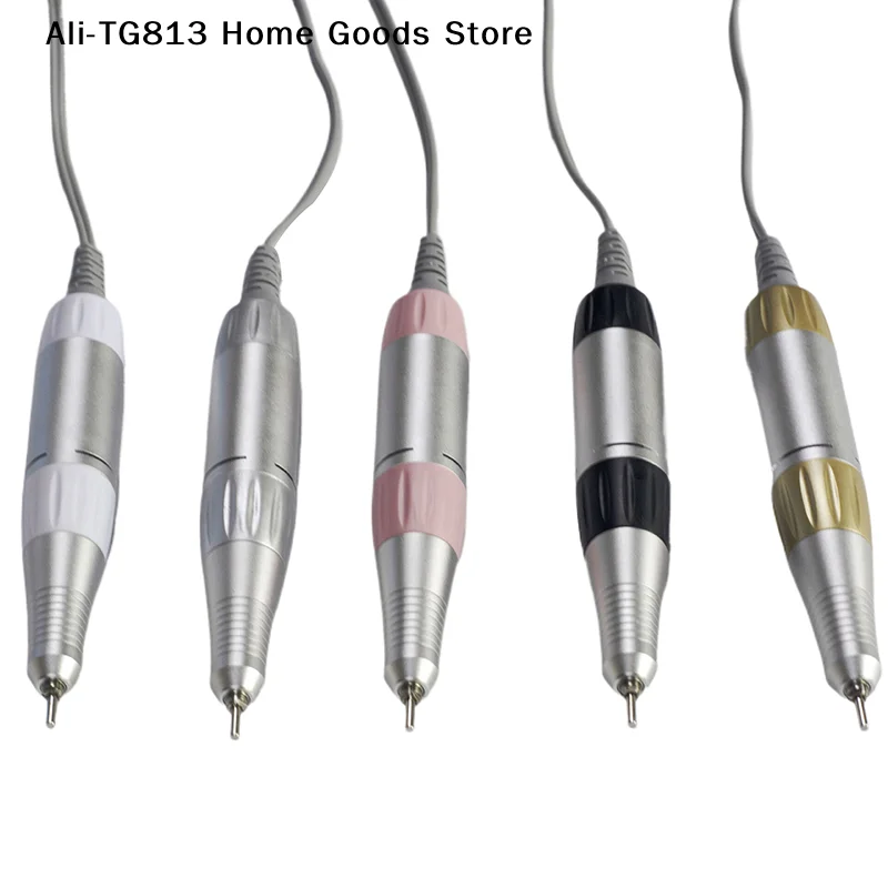 

[TG813]Electric Nail Drill Pen Handle File Polish Grind Machine Handpiece Manicure Pedicure Tool DC PLUG Nail Drill Accessories