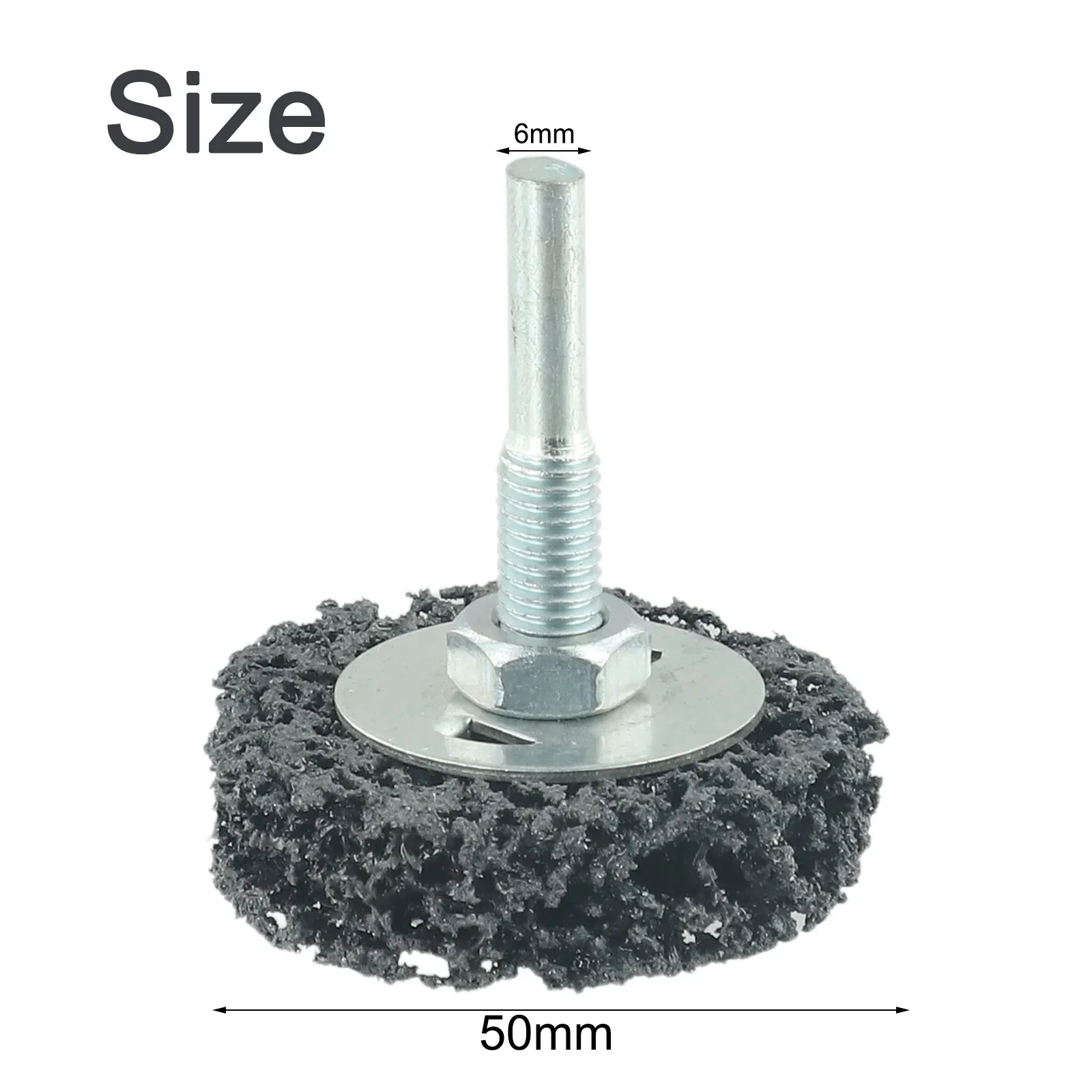 Angle Grinder Versatile Angle Grinder Disc Efficiently Cleans And Removes Rust (50mm Poly Strip Wheel 6mm Shank)