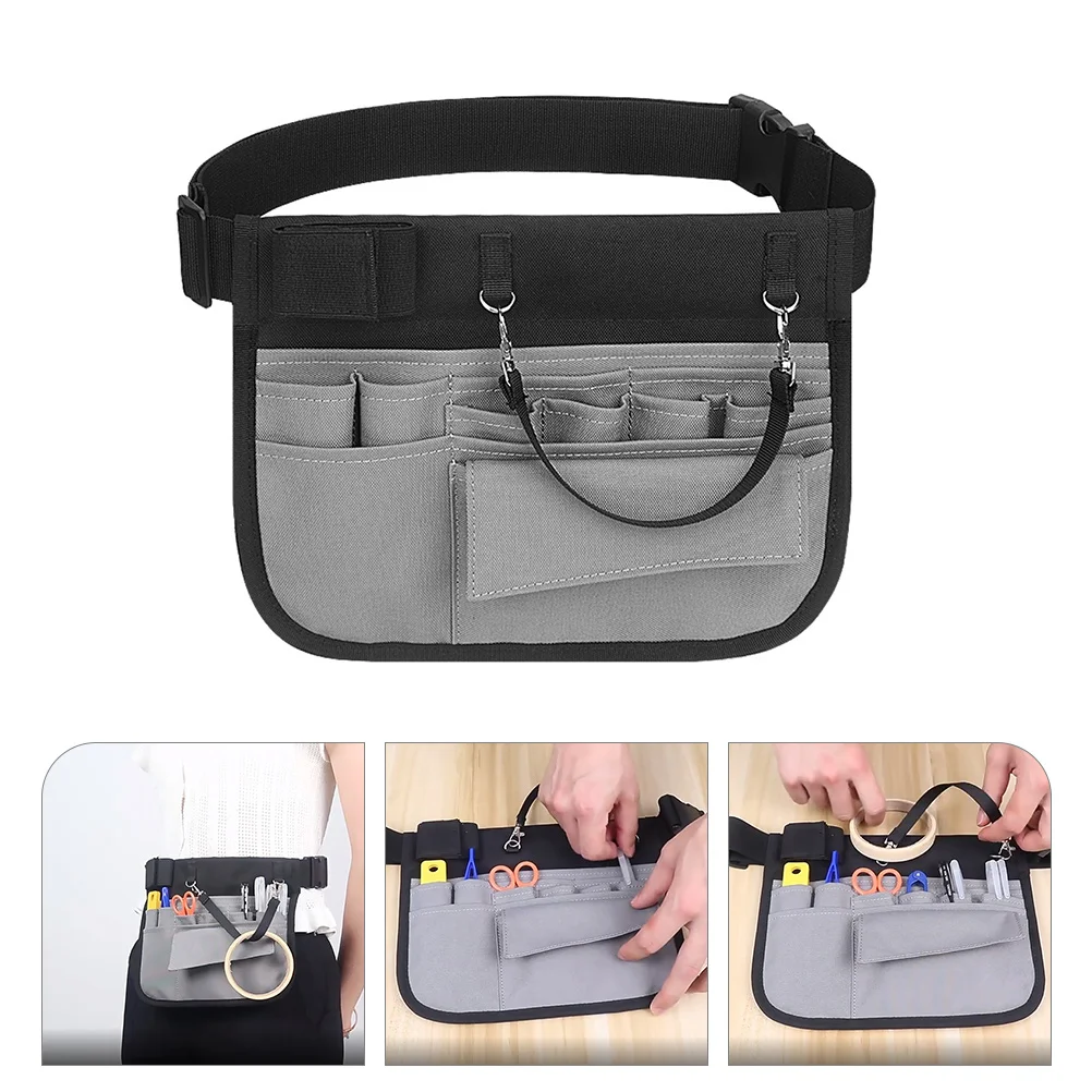 Tool Storage Bag Garden Belt for Women Pouch with Adjustable Utility Gardening Waist but