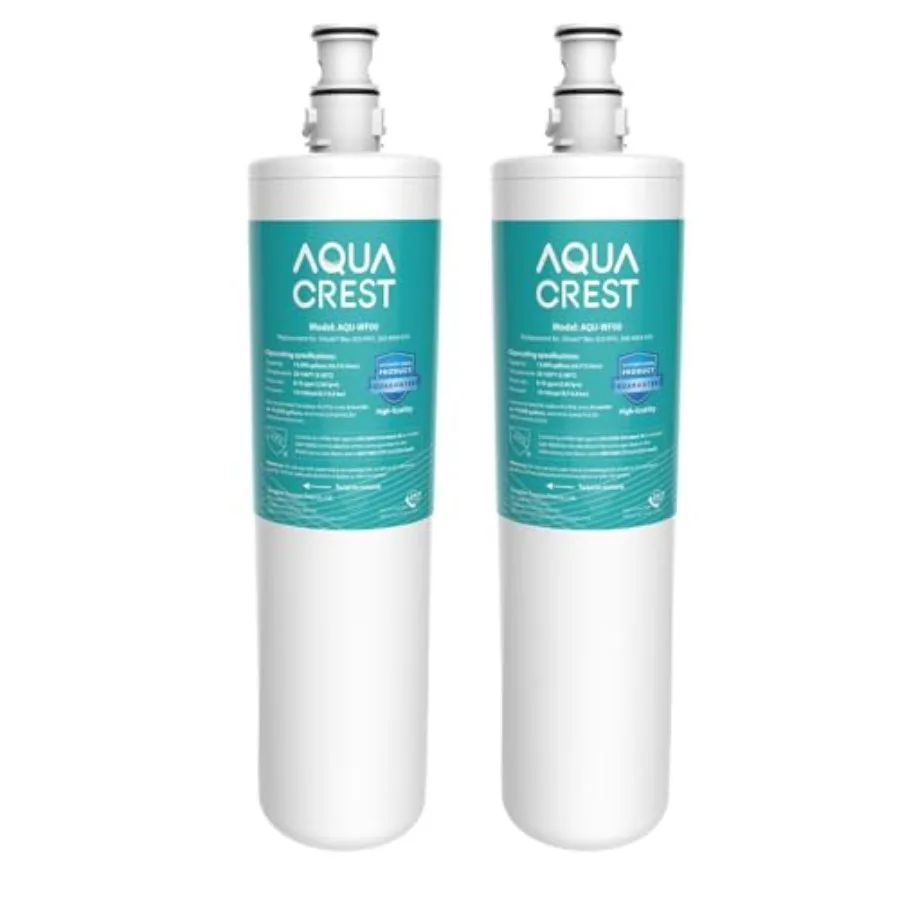 

AQUACREST 3US-PF01 Сменный фильтр для воды под мойку, сертифицированный NSF 42, аналог для Advanced 3US-PF01, 3US-MAX-F01H, 3US-PF01H, Delta RP78