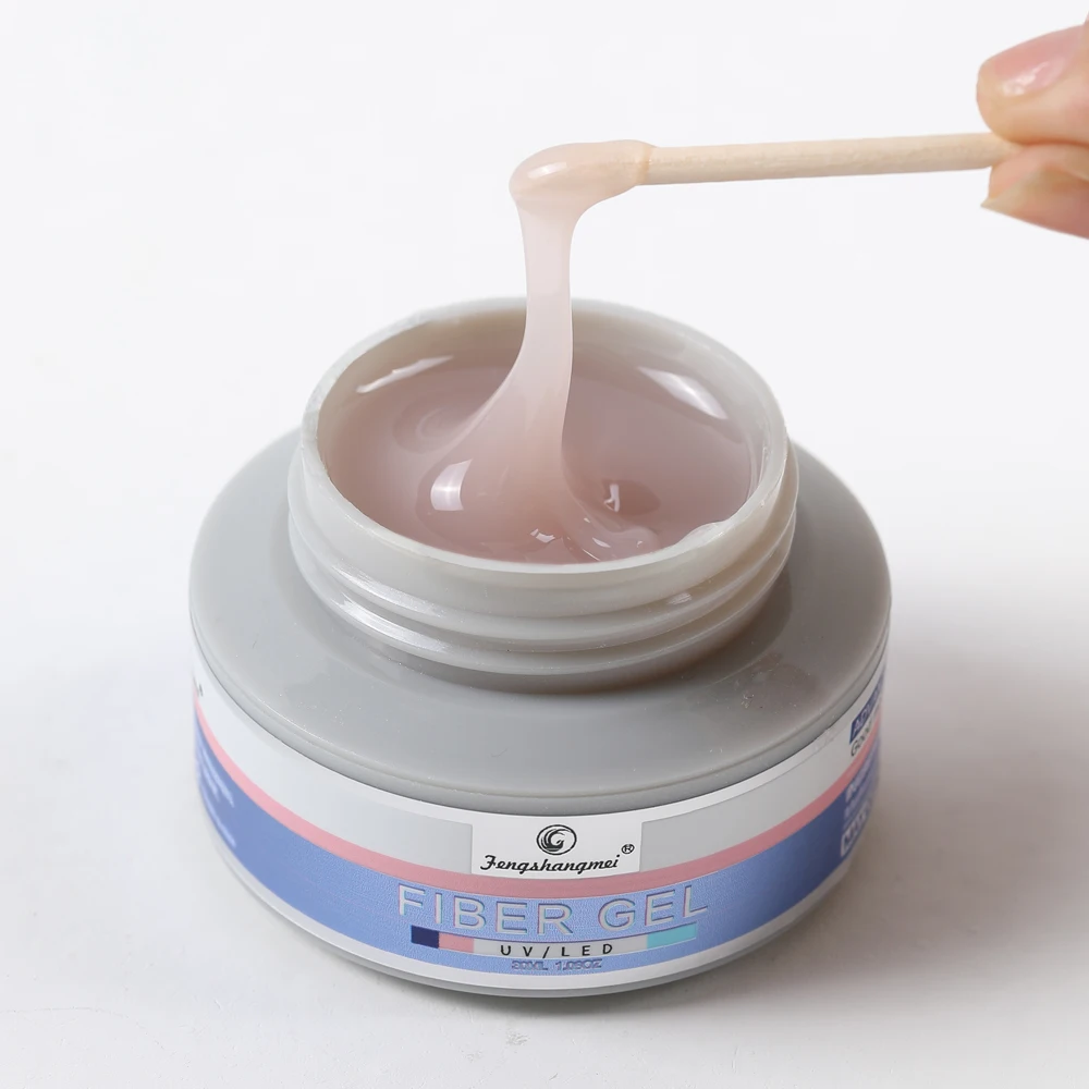 

30g Nail Extension Gel (Peach Nude/Pink/Clear)Soak Off UV Builder Gel Dual Repair Extension Home DIY Salon Manicure Essential