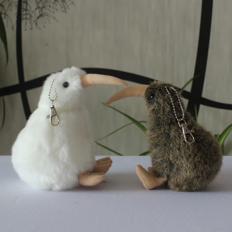 

Lifelike Brown Kiwi Bird White Small Animal Pendant Soft Stuffed Doll Plush Toy Girl Boy Birthday Christmas Gift 1pc