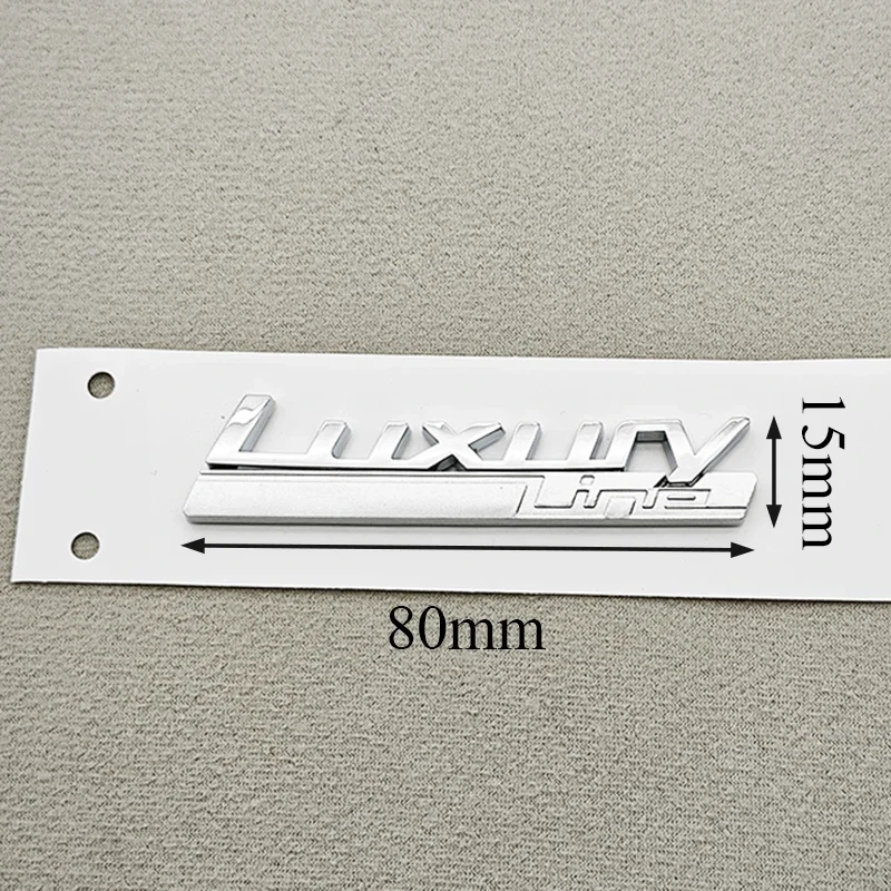 3D ABS Sport Luxury Line Emblem Car Fender Badge Stickers For BMW 520i 530i 330i 320i 518i F30 F10 G30 G20 E46 E39 Accessories view 5