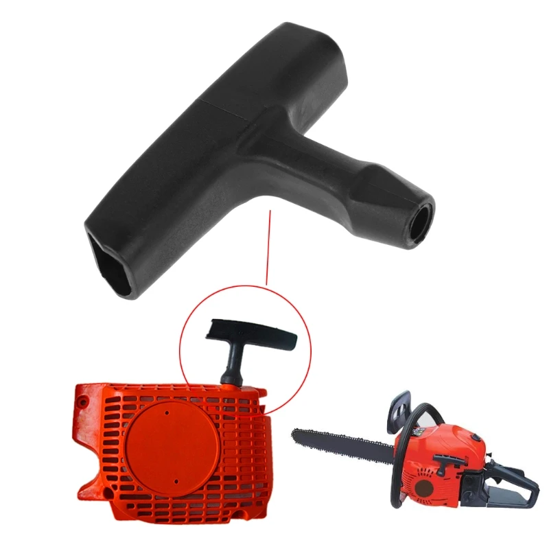 Strimmer Recoil Pull Starter Handle Fits Max.4mm Diameter Cord Lawn Mower Parts DropShipping