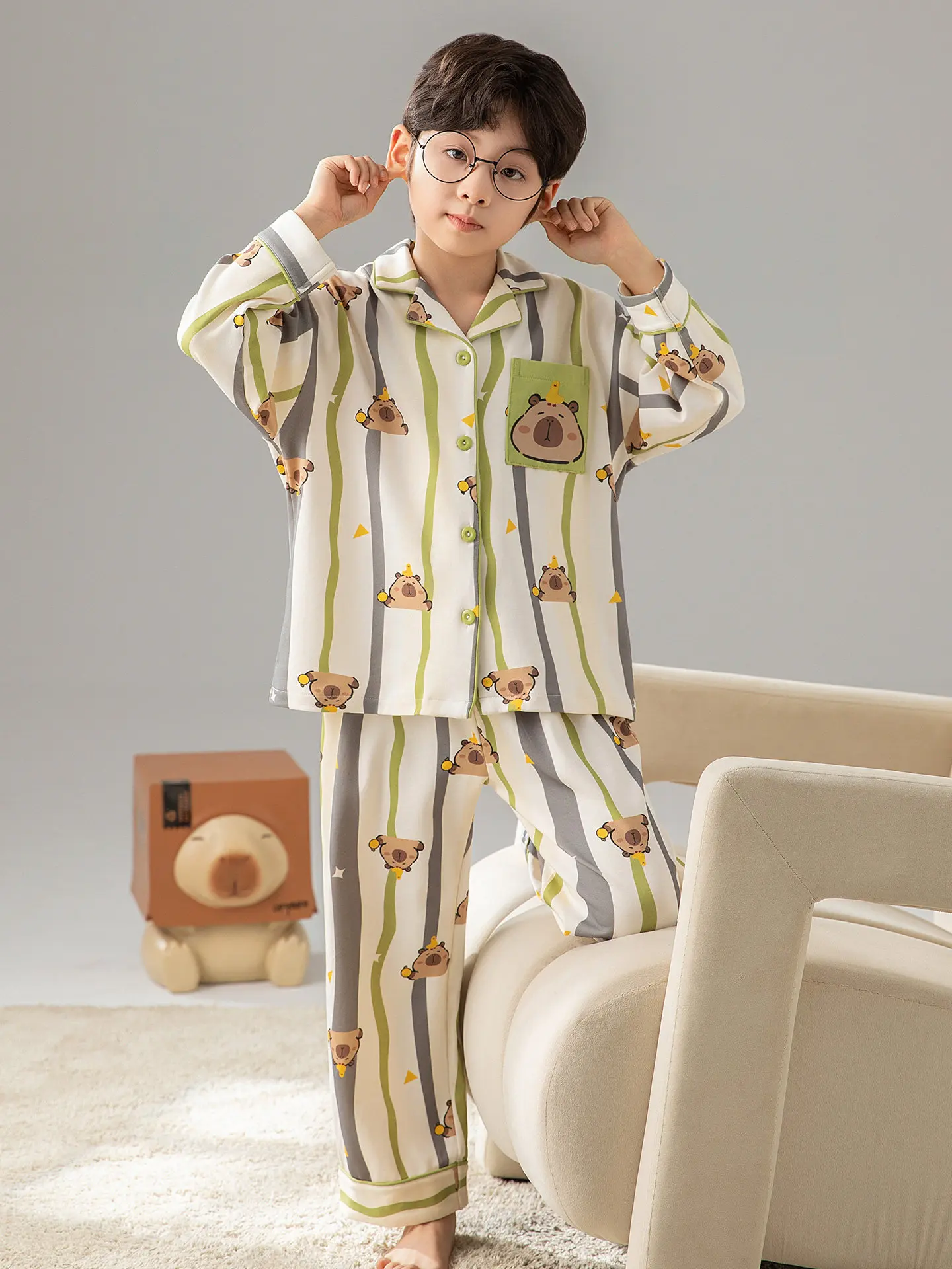 pijamas-de-algodon-para-ninos-conjunto-de-ropa-para-el-hogar-de-manga-larga-ropa-de-dormir-ligera-comoda-transpirable-absorbente-del-sudor-para-primavera-y-otono