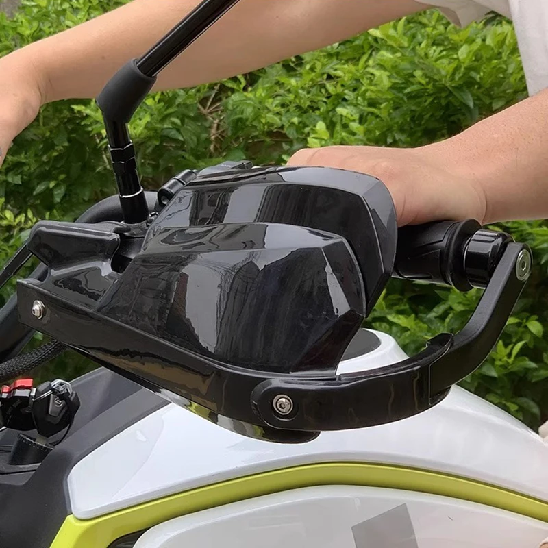 Para triumph scrambler 400x 2024 liga de alumínio handguards guiador pára-brisas em forma de chifre guardas acessórios da motocicleta