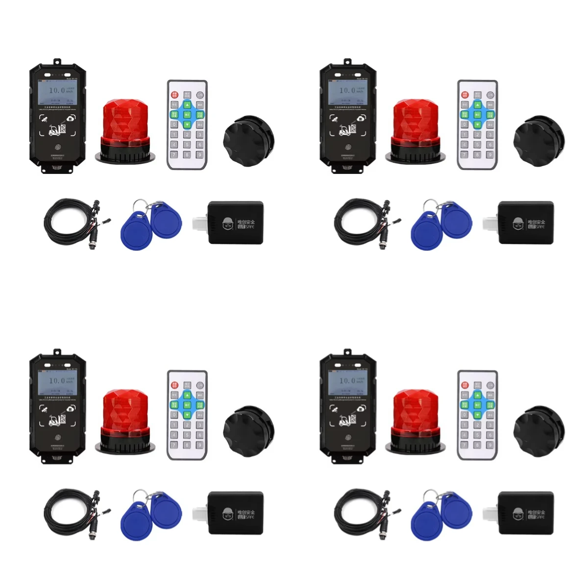 

Factory Warehousing Heavy Vehicles One-Way Proximity Detection System Proximity Warning System for Forklift