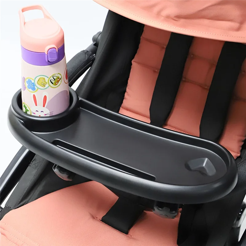 

B49B-3 In 1 Stroller Cup Holder Antislip Universal Stroller Tray Stroller Snack Catcher And Drink Holder Stroller Accessories