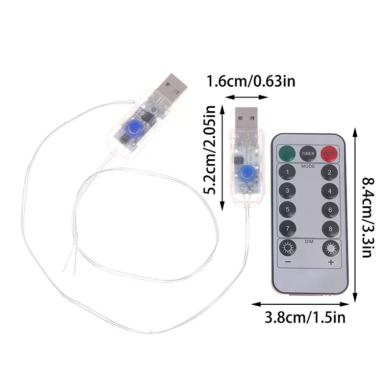 4.5V LED Strips Light Remote Controller USB Circuit Board Christmas Home Party Lighting Decoration Equipment Led Light Remote