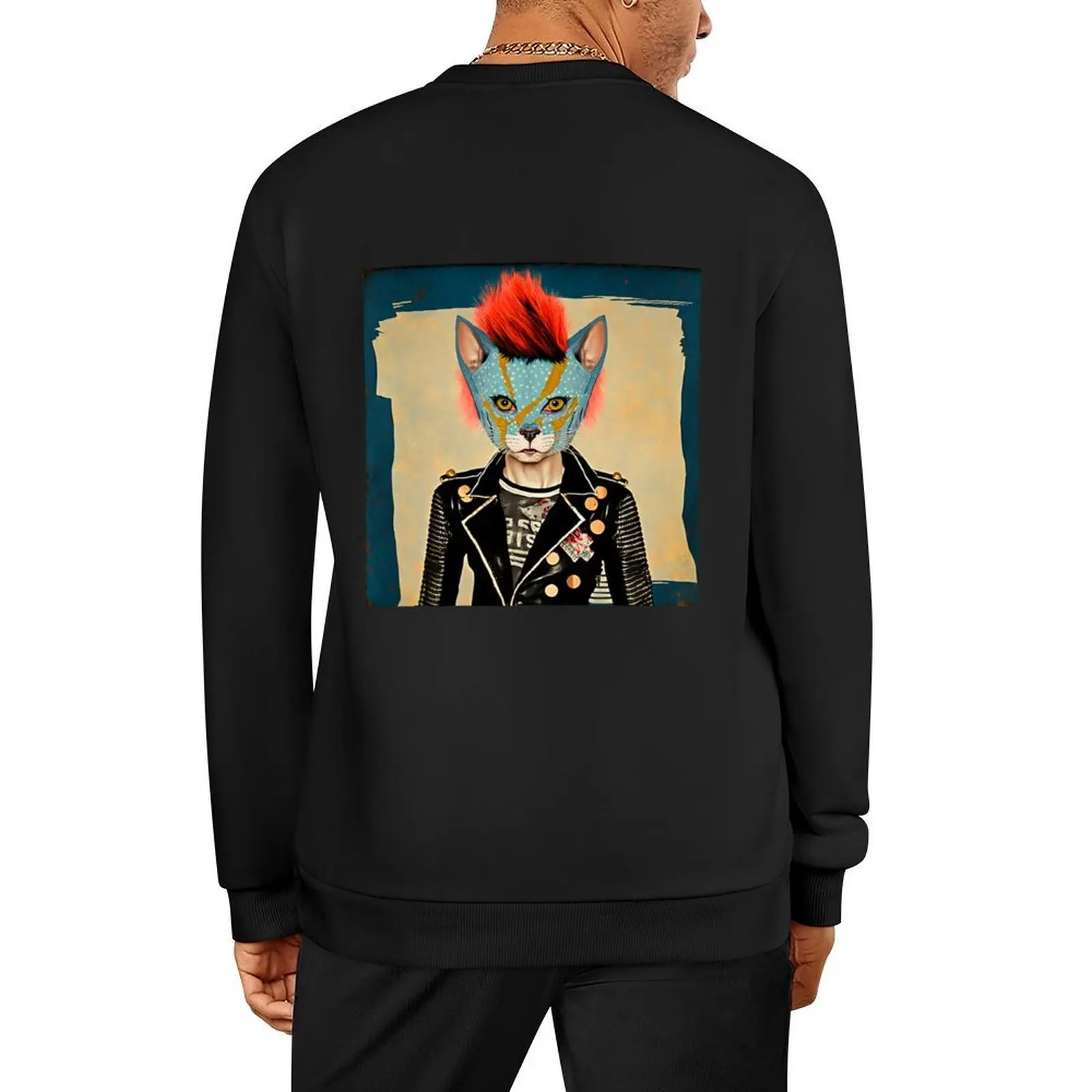 

That Cat Bowie Pullover tracksuit men mens designer clothes men's autumn clothes tracksuit new sweatshirt