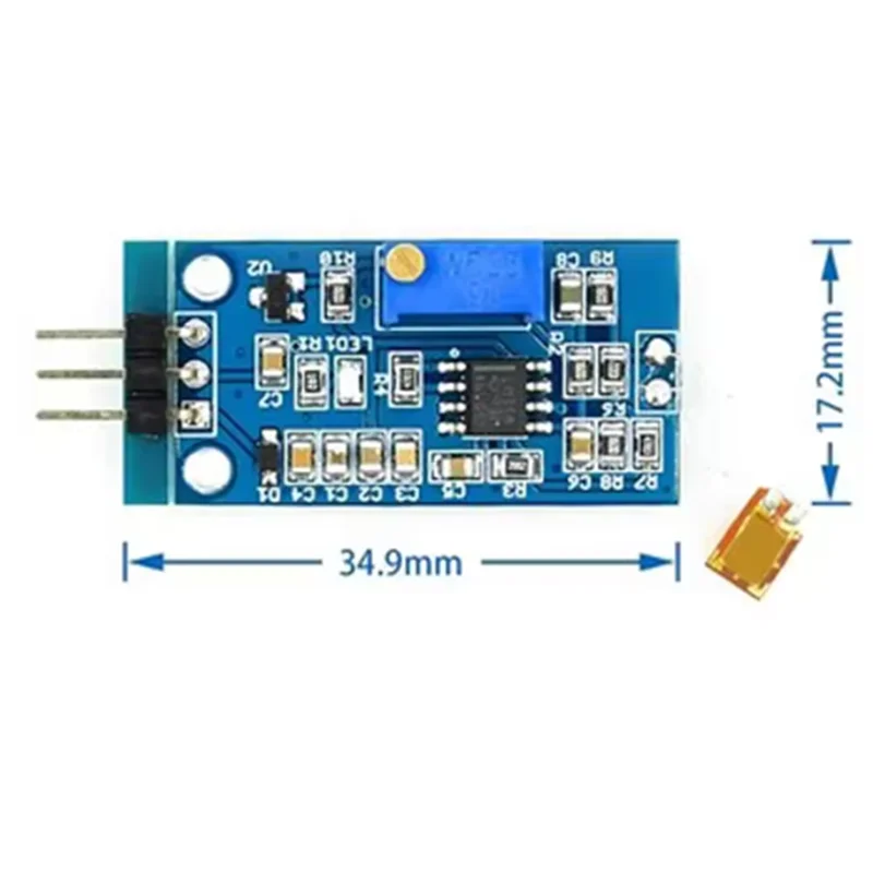 Strain gauge bending sensor module Y3 weighing amplification module