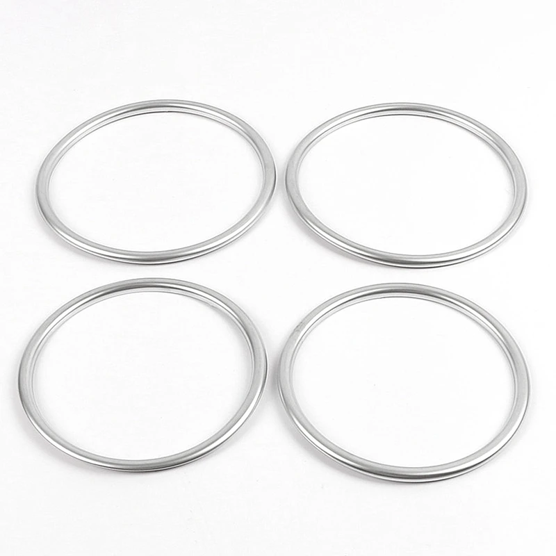 4Pcs Car Door Speaker Cover Stereo Bezel Collar Ring Trim For Lexus RX RX200 300 350 450 2016-2020