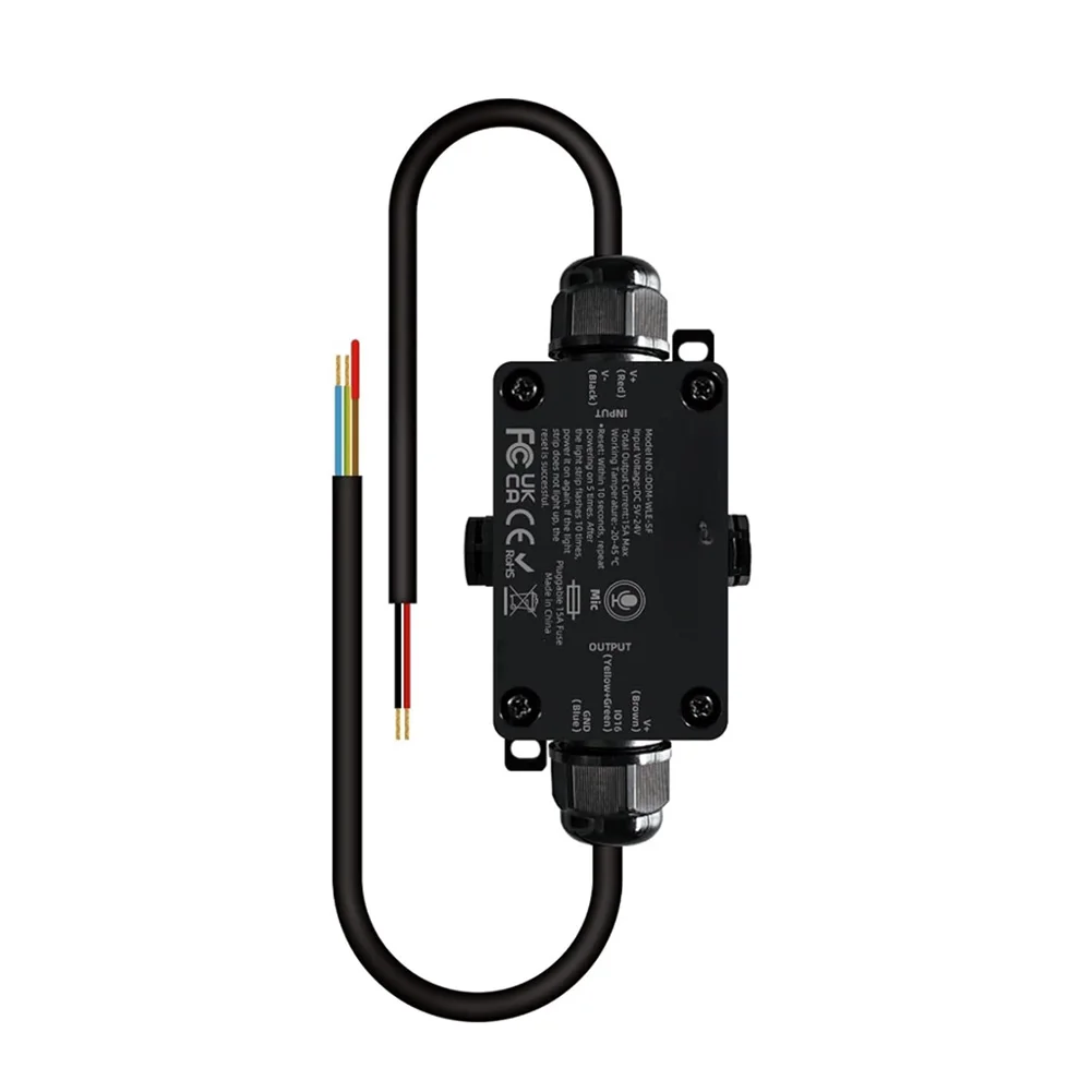 

71*57*30mm LED Controller Dynamic Lighting Modes With Microphone 100 Dynamic Modes Built-in Microphone WiFi Connectivity