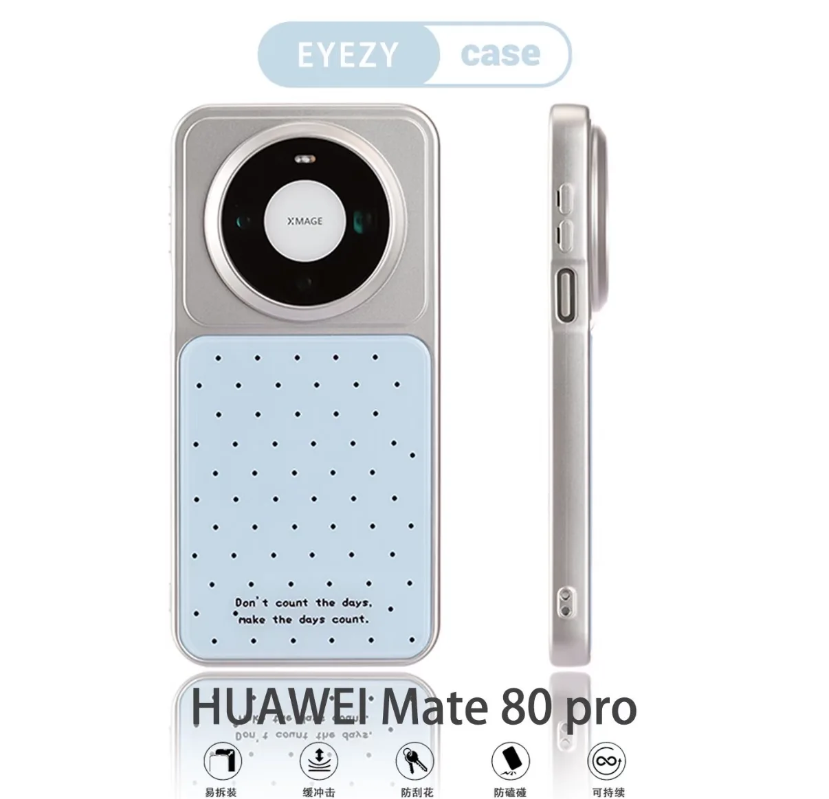 DECLAREYAO Original Light Hard Matte Covers For Huawei Mate 60 70 Pro+ 80 Pura Pura90 Pro Max Cover Shockproof Camera Protection