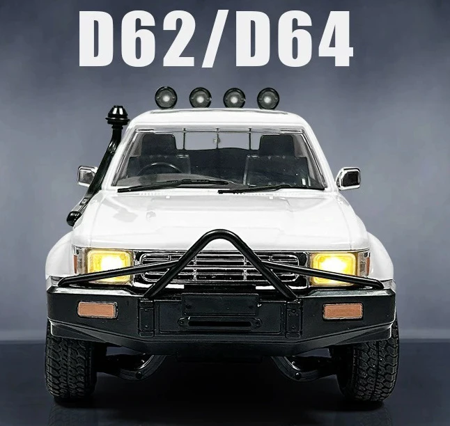 D64 D64-1 Remote Control Car Rc Pickup Truck 4x4 Suv Rear Drive High Speed Drift Rc Toys 20km/h Model Display Children's Gifts