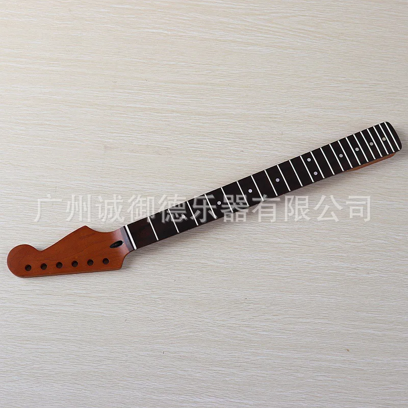 Electric Guitar Accessories, 6 Strings, 22 Grade, Roasted Maple Neck, Rose Wood Matte with Peach Tube, DIY Guitar Modification