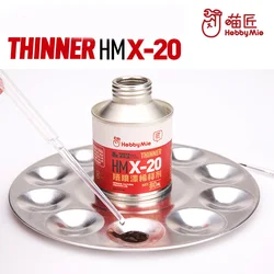 HOBBY MIO HMX-20 Enamel Paint Thinner Pigment Coating Soil Filling Dilution  Chariot Mecha Military Model Hobby Tools