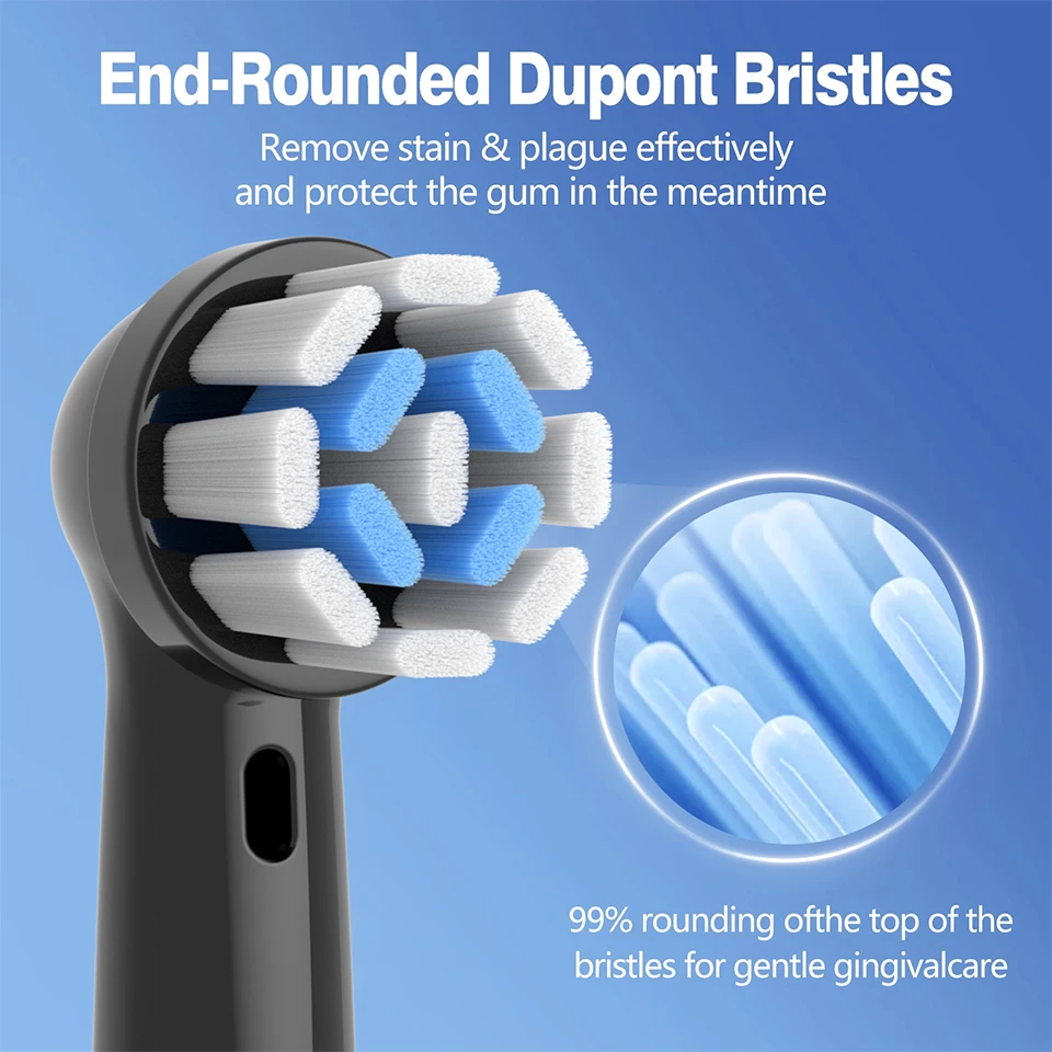 Replacement Heads Compatible with Oral B IO Electric Toothbrush, Soft Toothbrush Heads for Oral-B IO 2/3/4/5/6/7/8/9/10 Series image 3