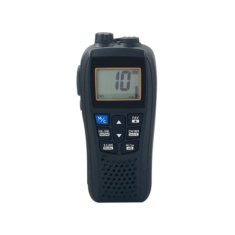 QYT New products 5W vhf ipX7 marine weather channel waterproof walkie talkie